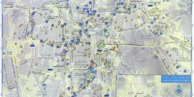 Peta jalan Mekah kota